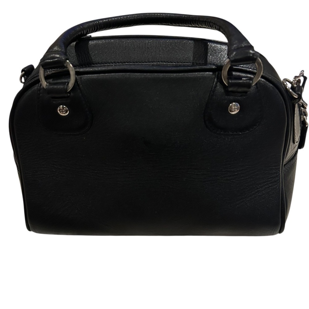 Gambler Dice Leather Satchel Handbag - Picture 9 of 15